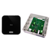 EVVA Airkey Wandleser Unterputz schwarz + Steuereinheit