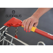 Sudhaus griffy in gelb - Anwendungsbeispiel Einkaufskorb
