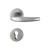 HOPPE Atlanta Rosetten-Garnitur 1530/42KV/42KVS - F9 Aluminium Stahl- PZ