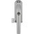 ABUS Fenstergriff FG300A mit Druckzylinder und Alarm - silber