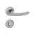 HOPPE Marseille Rosetten-Garnitur - F9 Aluminium Stahl