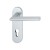 HOPPE Stockholm Kurzschild-Garnitur - F1 Aluminium Natur - PZ