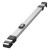 ABUS Panzerriegel PR1500 in Silber (mit eingebauten ABUS C83 Zylinder)