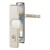 HOPPE London Schutzbeschlag mit Zylinder-Abdeckung SK2 - F2 Aluminium Neusilber - 92 mm