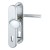HOPPE Stockholm Schutzbeschlag ohne Zylinder-Abdeckung SK2 - F1 Aluminium Natur - 92 mm