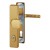 HOPPE London Schutzbeschlag mit Zylinder-Abdeckung SK2 - F4 Aluminium Bronze - 92 mm