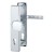 HOPPE London Schutzbeschlag ohne Zylinder-Abdeckung SK2 - F1 Aluminium Natur - 92 mm