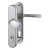 HOPPE Stockholm Schutzbeschlag mit Zylinder-Abdeckung SK2 - F9 Aluminium Stahl - 92 mm
