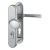 HOPPE Stockholm Schutzbeschlag mit Zylinder-Abdeckung SK2 - F9 Aluminium Stahl - 72 mm