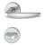 HOPPE Atlanta Rosetten-Garnitur 1530/42KV/42KVS - F1 Aluminium natur - WC/Bad