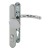 HOPPE Luxembourg Profiltür-Schutzbeschlag mit Zylinder-Abdeckung - Knopf - F9 Aluminium Stahl