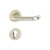 HOPPE Paris Rosetten-Garnitur - F2 Aluminium Neusilber - PZ