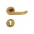 HOPPE Paris Rosetten-Garnitur - F4 Aluminium Bronze - PZ