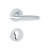 HOPPE Verona Rosetten-Garnitur - F1 Aluminium Natur - PZ