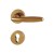 HOPPE Verona Rosetten-Garnitur - F4 Aluminium Bronze - PZ