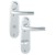 HOPPE Tôkyô Kurzschild-Garnitur 1710/273KP - F1 Aluminium Natur - WC/Bad