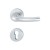 HOPPE Tôkyô Rosetten-Garnitur - F1 Aluminium Natur - PZ