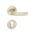 HOPPE Tôkyô Rosetten-Garnitur - F2 Aluminium Neusilber - PZ
