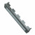 leabox Namensschild grau 75x22