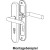 HOPPE Schutz-Langschild Paar Montagebeispiel