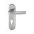HOPPE New York Kurzschild-Garnitur 1810/273KP - F9 Aluminium Stahl - PZ