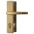 ABUS Schutzbeschlag KLN 314 - F4 Aluminium Bronze - Klinke-Klinke