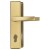 ABUS Schutzbeschlag KLN 314 - F3 Aluminium Gold - Klinke-Klinke