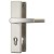 ABUS Schutzbeschlag KLN 314 - F2 Aluminium Neusilber - Klinke-Klinke