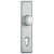 ABUS Schutzbeschlag KLN 314 - F1 Aluminium Natur - Klinke-Knauf