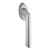 HOPPE Brest Fenstergriff 0739/US954 - F1 Aluminium Natur