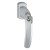 HOPPE New York Fenstergriff 0810S/U10 - F1 Aluminium Natur