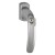 HOPPE New York Fenstergriff 0810S/U10 - F9 Aluminium Stahl