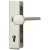 ABUS Schutzbeschlag HLT612 F2 Aluminium Neusilber- Klinke-Knopf