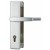 ABUS Schutzbeschlag HLT612 - F1 Aluminium Natur - Klinke-Klinke