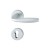 HOPPE New York Rosetten-Garnitur - F1 Aluminium Natur - PZ