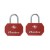 Master Lock 2er Set TSA Vorhangschloss 4681EURTBLR