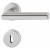 HOPPE Amsterdam Rosetten-Garnitur - F1 Aluminum Natur - Ovalbart