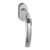HOPPE Atlanta Fenstergriff 0530S/US952 - F1 Aluminium Natur