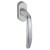  HOPPE Atlanta Fenstergriff 0530/US952 - F1 Aluminium Natur