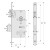 ABUS Einsteckschloss ESK PZ2 universal S