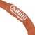 ABUS Schloss-Ketten-Kombination 1500 Web in orange