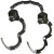 Master Lock Hochsicherheitsschellen Street Cuff 8290EURDPRO