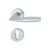 HOPPE Vitória Rosetten-Garnitur - F1 Aluminium Natur - PZ