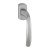 HOPPE New York Fenstergriff 0810/U10 - F9 Aluminium Stahl 