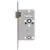 ABUS Einsteckschloss TKB10 in Hammerschlag Gold