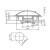 RONIS Riegelschloss 23500 