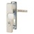 HOPPE London Schutzbeschlag mit Zylinder-Abdeckung SK2 - F2 Aluminium Neusilber - 72mm