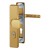 HOPPE London Schutzbeschlag mit Zylinder-Abdeckung SK2 - F4 Aluminium Bronze - 72 mm