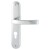 HOPPE Luxembourg Langschild-Garnitur 199/273P - F1 Aluminium Natur - PZ