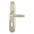 HOPPE Verona Langschild-Garnitur 1510/273P- F2 Aluminium Neusilber - Ovalbart